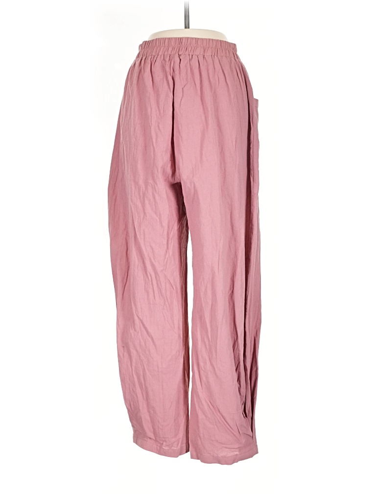 Pre-owned Unbranded Casual Pants In Pink