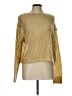 Mystree Metallic Gold Pullover Sweater Size L - photo 1