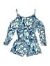Lilly Pulitzer 100% Cotton Paisley Blue Romper Size 12 - 14 - photo 1