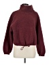 Active by Old Navy 100% Polyester Burgundy Turtleneck Sweater Size M - photo 1