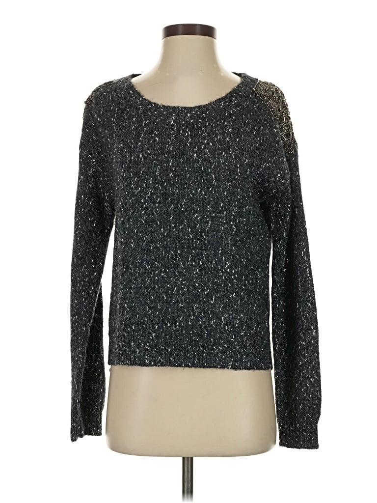 Pre-owned Guess Pullover Sweater In Gray