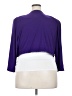 R&M Richards Purple Cardigan Size 22 - photo 2
