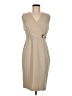Chaps Solid Tan Cocktail Dress Size 6 - photo 1