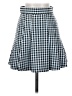 Free People Checkered-gingham Blue Casual Skirt Size 0 - photo 1
