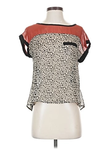 Mind Code Short Sleeve Blouse (view 1)