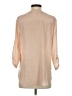Express 100% Polyester Tan 3/4 Sleeve Blouse Size XS - photo 2