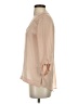 Express 100% Polyester Tan 3/4 Sleeve Blouse Size XS - photo 5