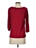 Storm Burgundy 3/4 Sleeve Blouse Size S - photo 2