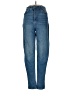 Divided by H&M Solid Blue Jeans Size 6 - photo 1