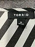 Torrid 100% Polyester Silver Kimono Size Lg Plus (0) - photo 7