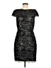 Cachet Metallic Black Cocktail Dress Size 8 - photo 2