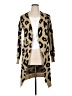 Unbranded Animal Print Tan Cardigan Size XL - photo 1