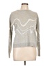 A New Day Chevron-herringbone Silver Pullover Sweater Size L - photo 1