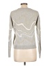 A New Day Chevron-herringbone Silver Pullover Sweater Size L - photo 2