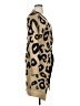 Unbranded Animal Print Tan Cardigan Size XL - photo 4