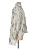 Shein Silver Long Sleeve Blouse Size L - photo 4