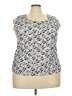 Jonden Silver Sleeveless Top Size 3X - photo 1