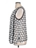 Vince Camuto 100% Polyester Silver Sleeveless Blouse Size XL - photo 5