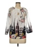 Unbranded White 3/4 Sleeve Blouse One size (estimated) - photo 1