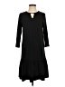 Boden Solid Black Casual Dress Size 4 - photo 1