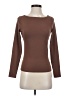 Trendy Queen Brown Long Sleeve Top Size S - photo 1