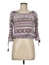 Forever 21 100% Rayon Gray 3/4 Sleeve Blouse Size M - photo 1
