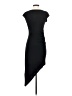 BCBGeneration Solid Black Cocktail Dress Size S - photo 2