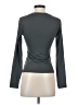 Trendy Queen Gray Long Sleeve Top Size S - photo 2