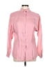 IDÉE 100% Ramie Pink Long Sleeve Blouse Size 12 - photo 1