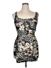 Soho Animal Print Gray Cocktail Dress Size 1X - photo 1