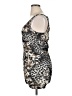 Soho Animal Print Gray Cocktail Dress Size 1X - photo 5