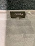 Crosby 100% Rayon Metallic Ivory Short Sleeve Blouse Size L - photo 7