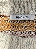 Madewell Stripes Ivory Orange Pullover Sweater Size XS - photo 7