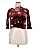 Good Luck Burgundy 3/4 Sleeve Top Size XL - photo 1