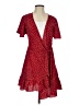 Unbranded Polka Dots Red Casual Dress Size S - photo 1