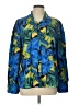 Zeagoo Tropical Blue Long Sleeve Blouse Size L - photo 1