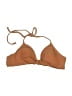 Everly Tan Orange Swimsuit Top Size 8 - 12 - photo 1