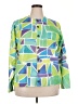 Unbranded 100% Polyester Graphic Multi Color Green Cardigan Size XXL - photo 1