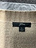 J.Crew Chevron-herringbone Tan Pullover Sweater Size L - photo 7