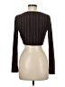 Forever 21 Brown Burgundy Long Sleeve Top Size M - photo 2