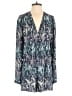 BCBGMAXAZRIA 100% Polyester Blue Romper Size M - photo 1