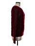 Sweet Romeo Burgundy Pullover Sweater Size M - photo 4