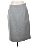 J.Crew 100% Wool Chevron-herringbone Gray Wool Skirt Size 4 - photo 1