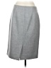 J.Crew 100% Wool Chevron-herringbone Gray Wool Skirt Size 4 - photo 2