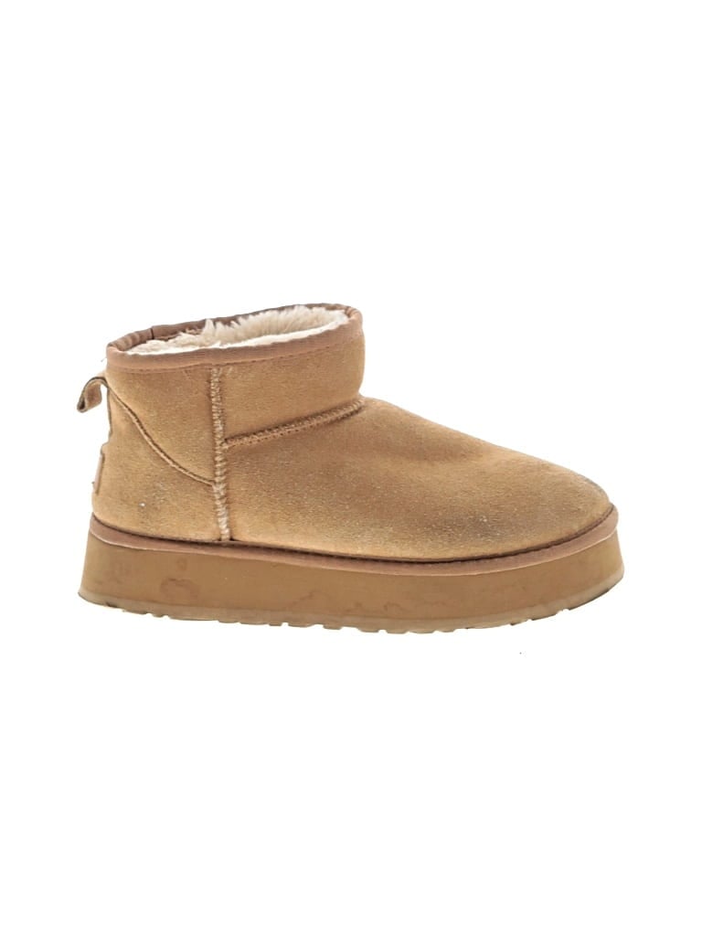 Pre-owned Ugg Ankle Boots In Brown