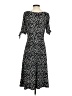 Talbots Polka Dots Black Casual Dress Size XS - photo 2