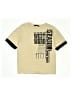 Sisley Color Block Tan Short Sleeve T-Shirt Size S (kids) - photo 1
