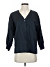 Everlane Blue 3/4 Sleeve Button-Down Shirt Size 4 - photo 1