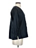 Everlane Blue 3/4 Sleeve Button-Down Shirt Size 4 - photo 4