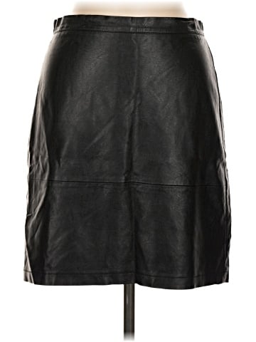 French Connection Faux Leather Skirt (view 1)